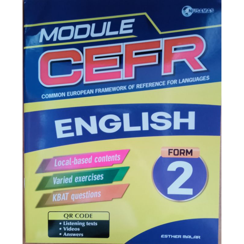 MODULE CEFR ENGLISH FORM 2 Shopee Malaysia