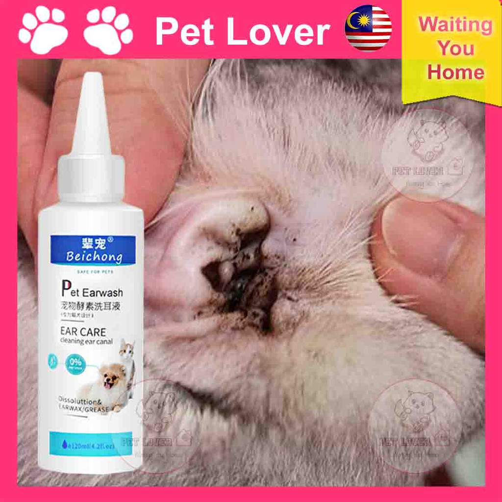 CATEARS Ubat Ear Mites Kucing Cat Ear Mite Drop Ubat Titik Cuci Kutu Telinga Kucing Earmit