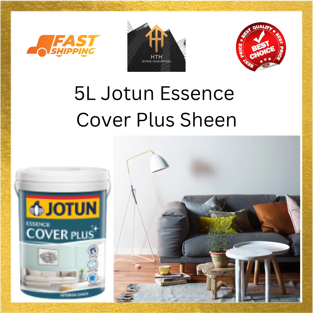 5l Jotun Essence Cover Plus Sheen For Interior Shopee Malaysia 8796