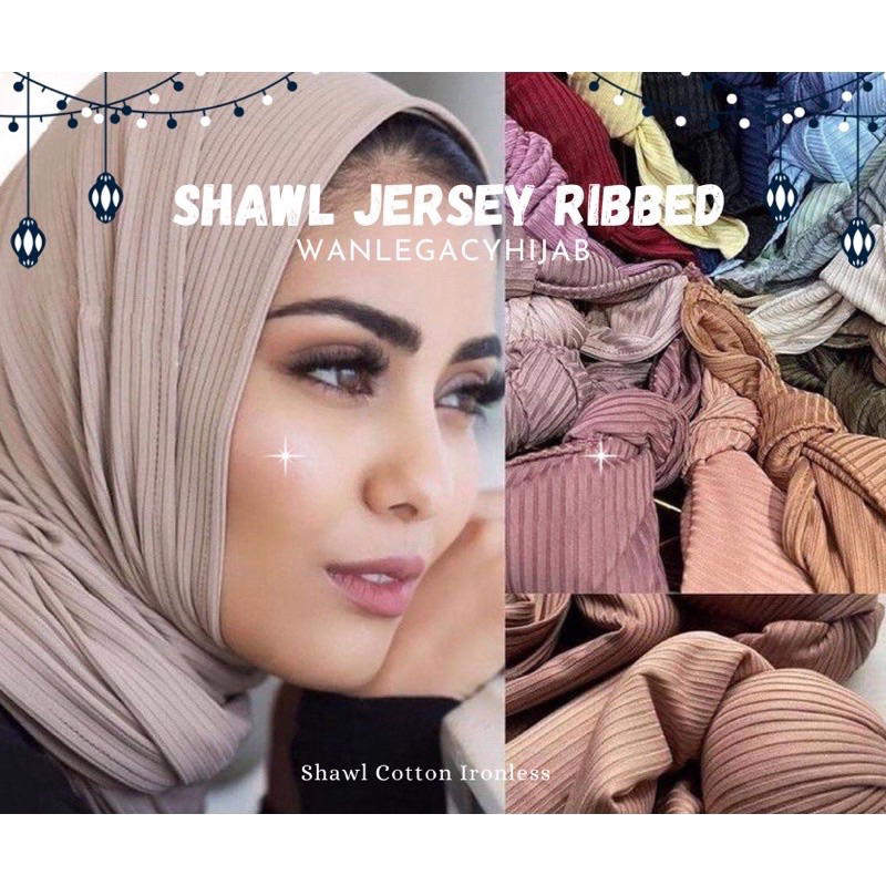 cotton wide shawl