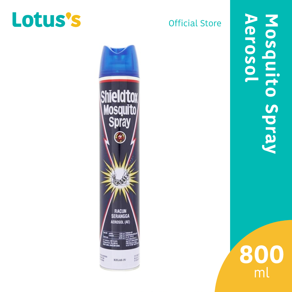 Shieldtox Mosquito Spray Aerosol 800ml | Shopee Malaysia