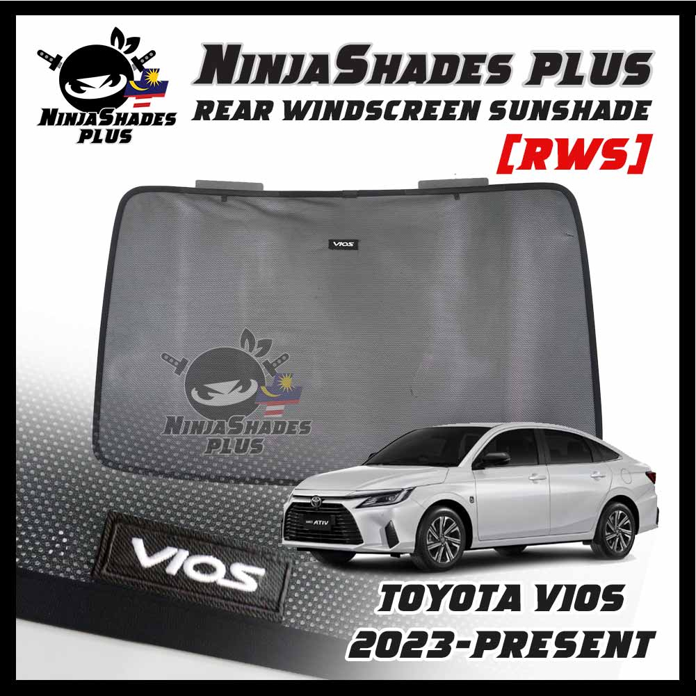 NinjaShades PLUS Toyota Vios 4th 2023 [RWS] REAR Windscreen Car ...