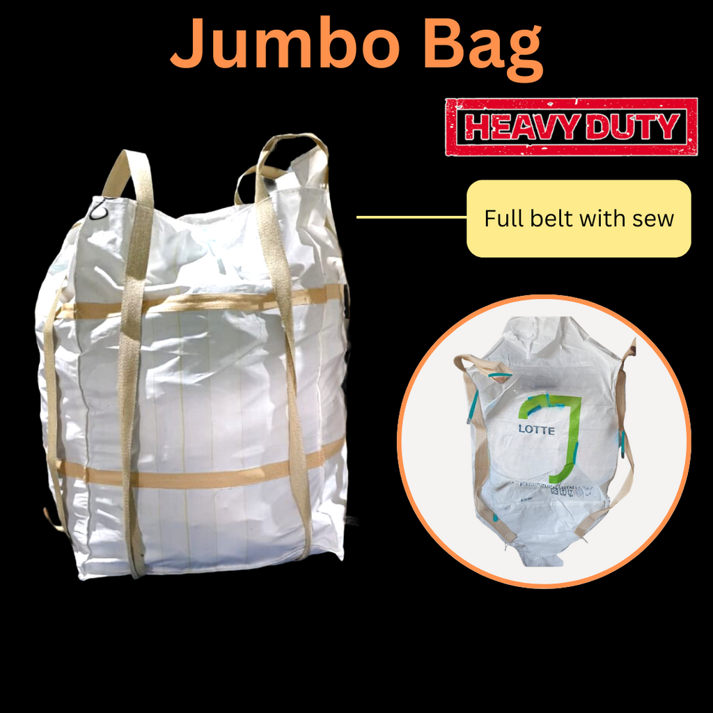 Heavy Duty Used Jumbo Bag PP Woven 1 Tons Loading Weight Jumbo Bag