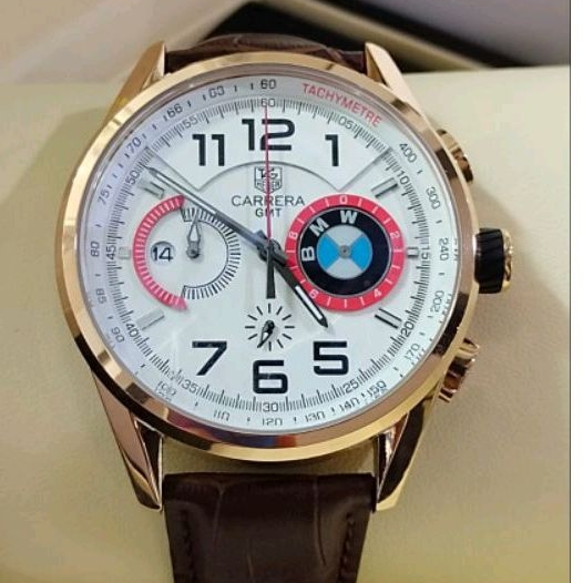 Carrera gmt 2024 bmw watch price