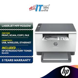 HP LaserJet MFP M236DW Monochrome Wireless Printer 9YF95A | Auto Double Sided Print | HP Smart Apps