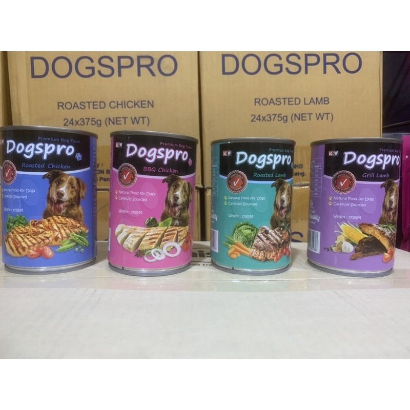 Dogspro 375g premium dog canned food Grill lamb / Roasted lamb