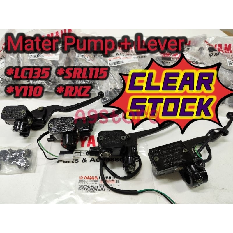 Master Pump With Lever Master Pump Set Assy Disc Brake Pump RXZ LC135 ...