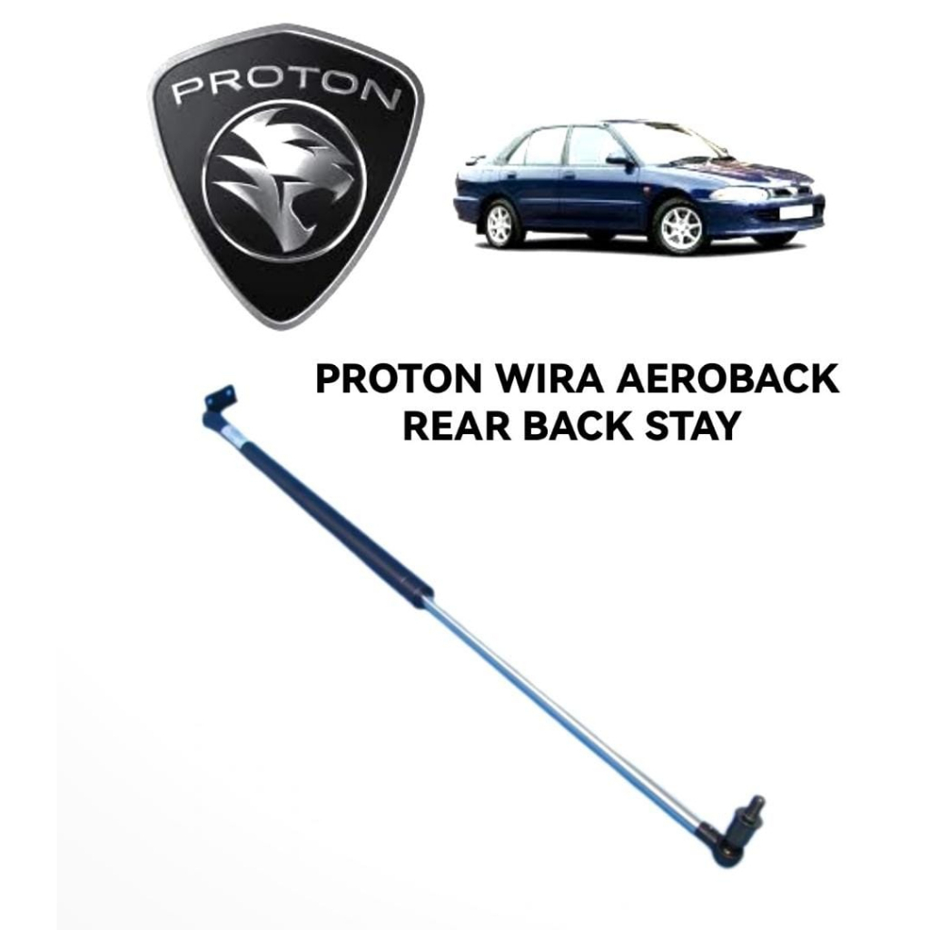 Proton Wira Aeroback 1992 Year Rear Bonet Damper Gas Boot Absorber Back ...