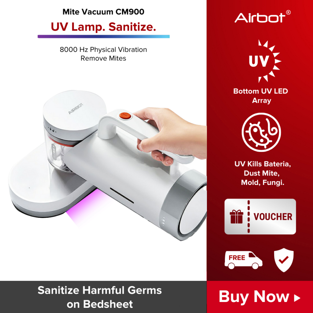 Airbot CM900 Wired Dust Mite Vacuum Cleaner Shopee Malaysia