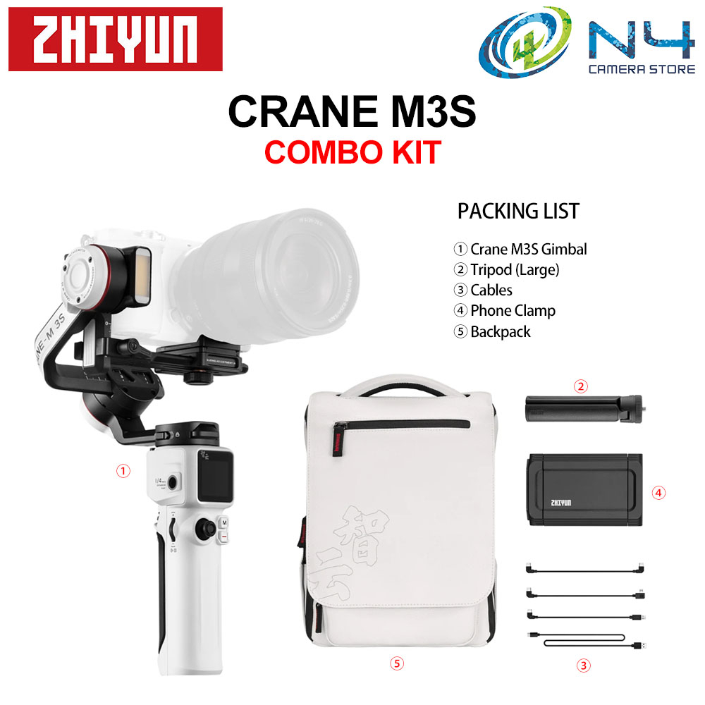 Zhiyun Crane M3S / Crane M3 S Combo 3-Axis Handheld Gimbal For ...