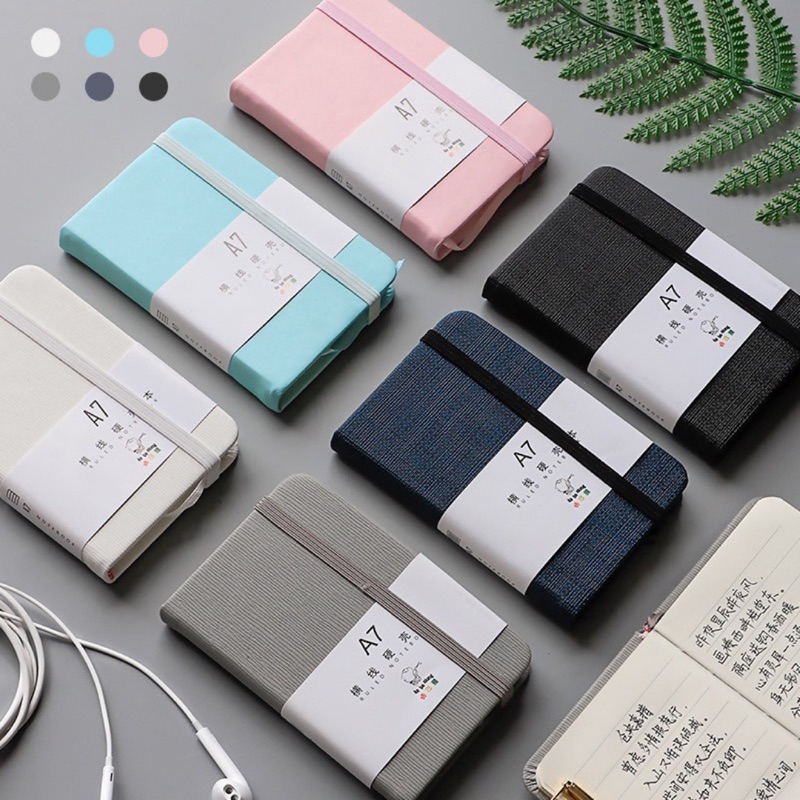 A7 Mini Notebook 2023 365 Days Portable Pocket Notepad Daily Weekly Agenda  Planner Notebooks Stationery Office School Supplies