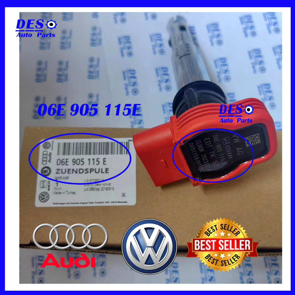 VOLKSWAGEN AUDI R8 PLUG COIL FOR VW GOLF MK5 GTI /MK6 GTI PASSAT CC EA888 AUDI A3/4/5/6/7/8 TT