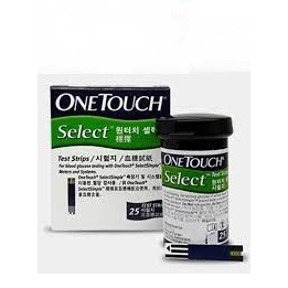 One Touch Select Test Strips 25's x 2 + 25's Ultra Soft Lanset