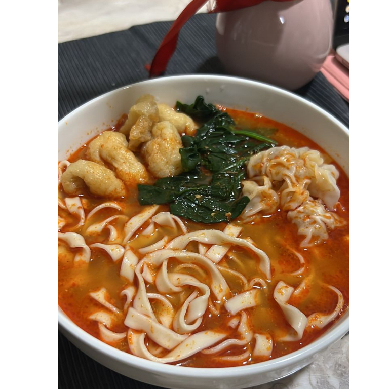 妈妈面-板面粗-东炎汤-手工面-古早味 | Mamami Homemade Tom Yam Soup Noodles-Pan Mee ...