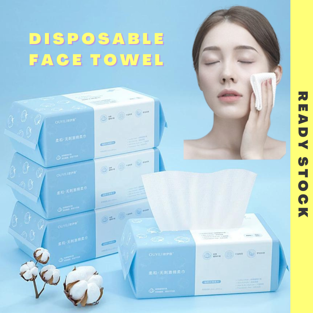 Disposable Face Towel Cotton Facial Wipes Makeup Remover Cleansing