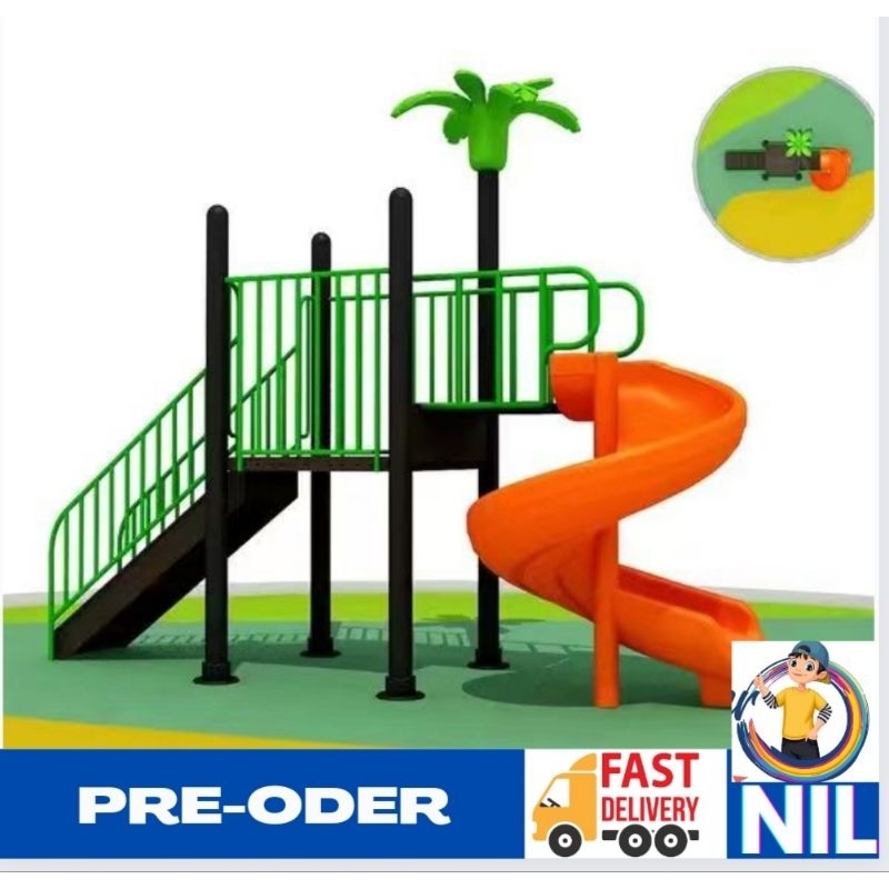 CUSTOM OUTDOOR PLAYGROUND KIDS PLASTIC SWIMMING POOL SLIDES Shopee