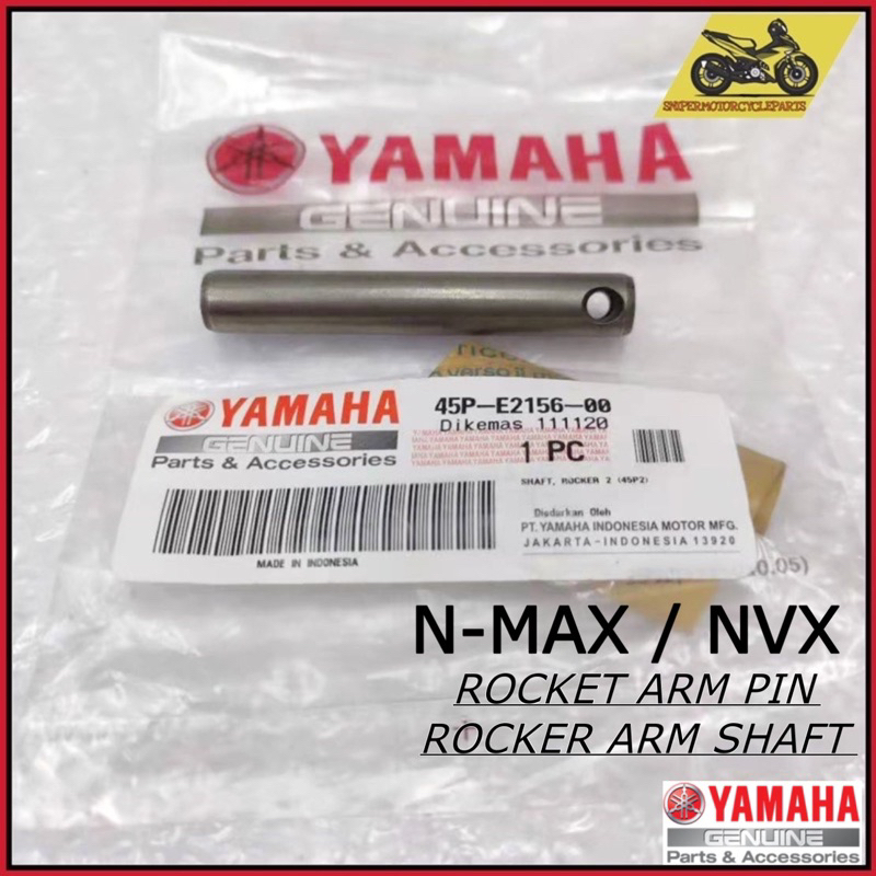 [100% ORI] N-MAX NMAX NVX NVX ROCKER ARM PIN ROCKER ARM SHAFT 45P E2156 ...