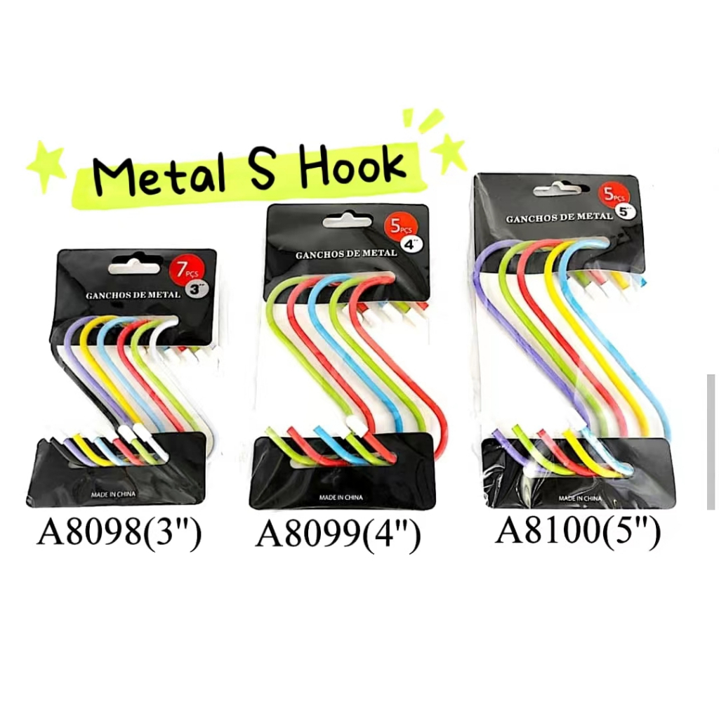 Ready Stock!!! Pothook Cover With Colorful Plastic Coated Iron Hook ...