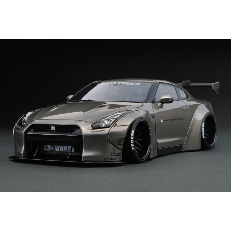 Ignition Model IG0430 1/18 LB WORKS GT-R (R35) Gun Metallic | Shopee ...