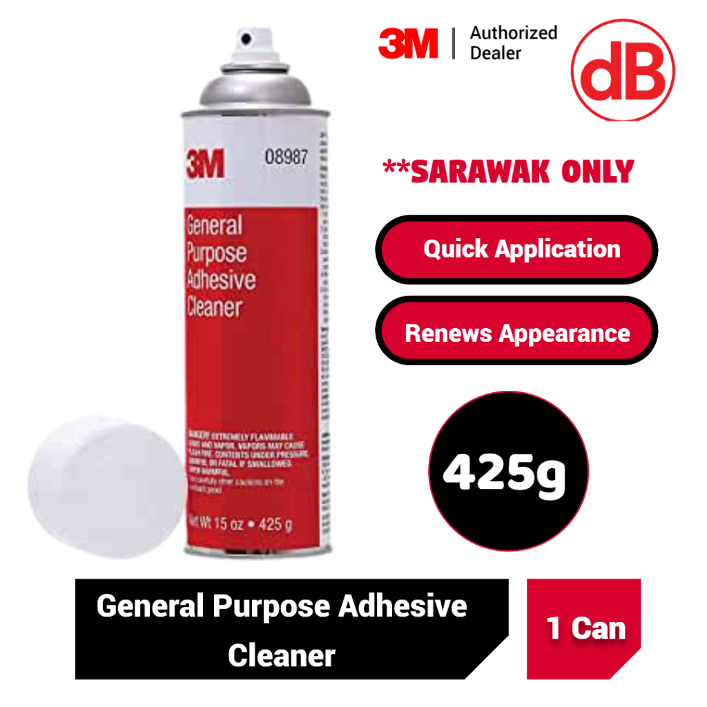 3M 08987 General Purpose Adhesive Cleaner (425g) Shopee Malaysia