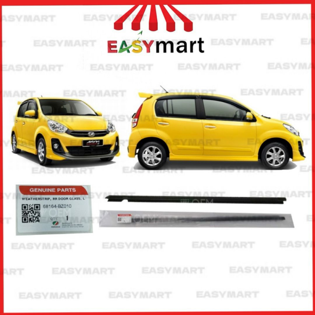 PERODU MYVI ICON MYVI LAGI BEST DOOR DOOR MOULDING DOOR LINING RUBBER