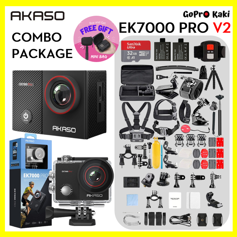 Digital Camera AKASO EK7000 Pro 4K Action Camera Review The Tech