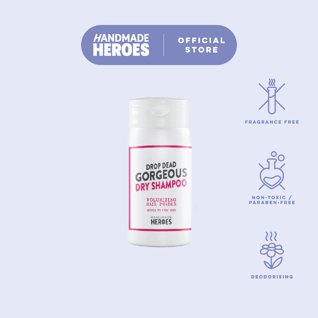 Handmade Heroes Drop Dead Dry Shampoo (50g) Shopee Malaysia