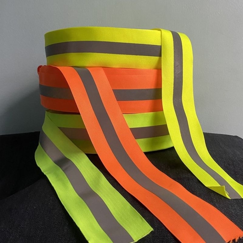 (Meter) Safety Tape 2 Inch Fabric Safety Reflective Tape / Reflector