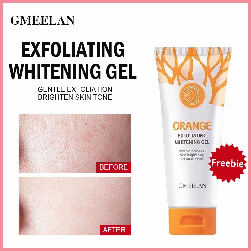 Gmeelan Body Scrub & Peel Face Exfoliating Gel Peeling Gel Whitening Acne Blackhead Cleaner