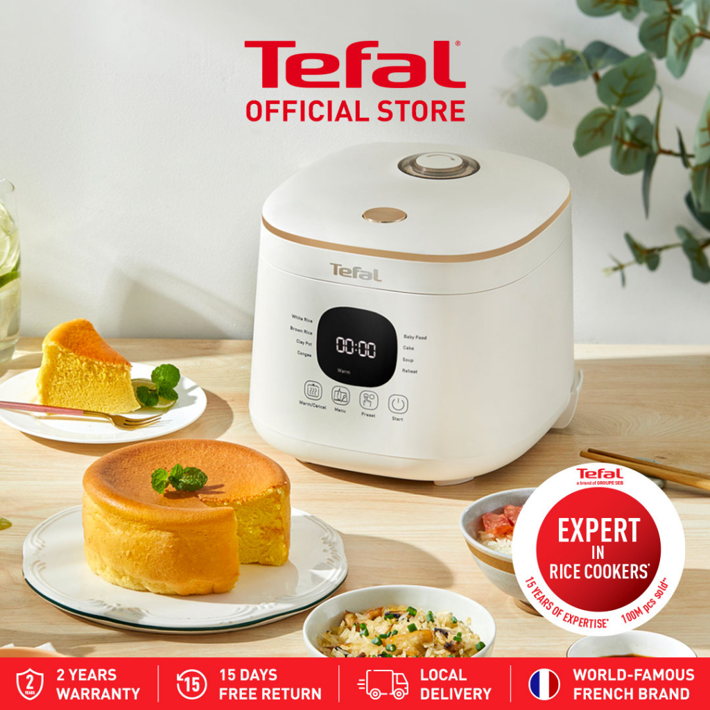 RK5151 Tefal Rice Mate Mini Fuzzy Logic Rice Cooker 0.7L (4 cups