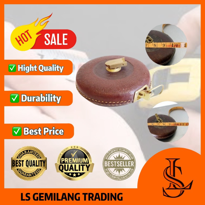 SWORDFISH MEASURING TAPE glass tape 10 meter box ruler tape measure