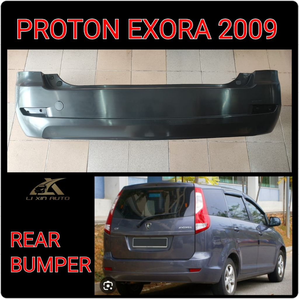 PROTON EXORA 2009 CPS REAR BUMPER BELAKANG BUMPER KERETA Shopee Malaysia