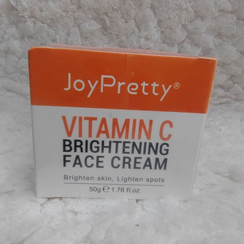 Joy Pretty Vitamin C Brightening Face Cream 50g (box dented) Shopee