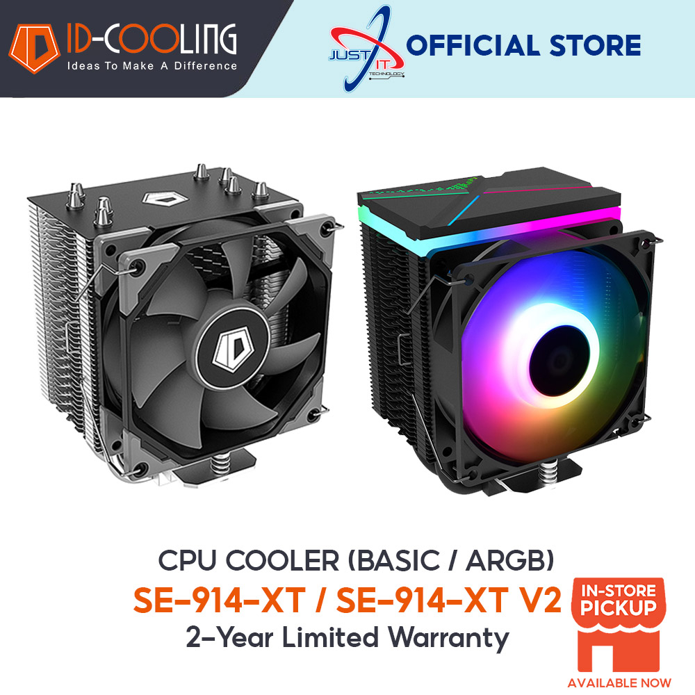 Id Cooling Se 914 Xt V2 Argb Basic Cpu Cooler Shopee Malaysia