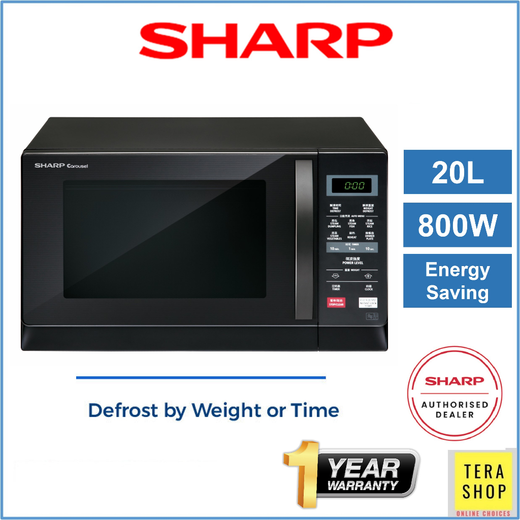 Sharp R357EK 25L R207EK 20L Microwave Oven with Energy Saving Mode