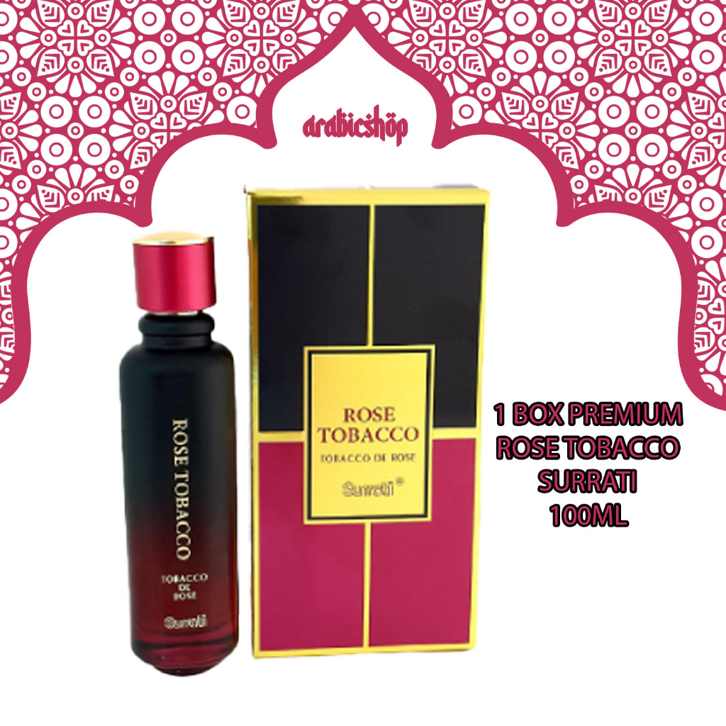 Original Surrati Rose Tobacco, Fragrance by Surrati For Men & Women, 100ml 