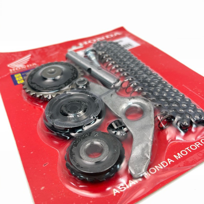 HONDA TIMING CHAIN EX5 DREAM 88L CLASS ONE 90L COMPLETE SET RANTAI