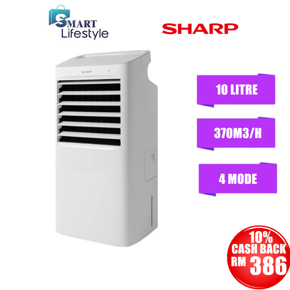 Sharp Air Cooler with Remote Control (10L/68W) PJA100TVW Shopee Malaysia