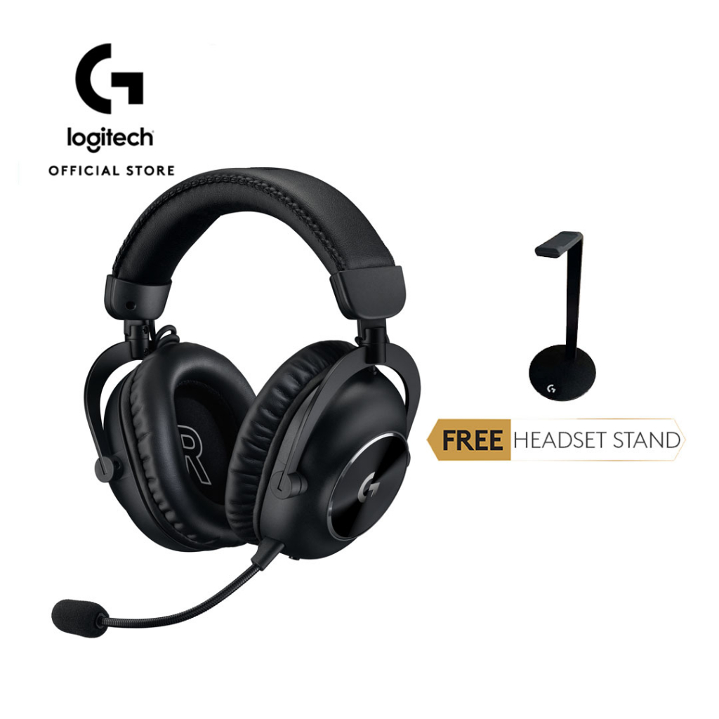 Logitech - PRO X Gaming Headset + HEADSET Stand Bundle