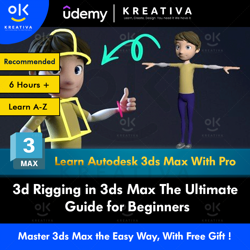 Video Course- 3d Rigging In 3ds Max The Ultimate Guide For Beginners ...