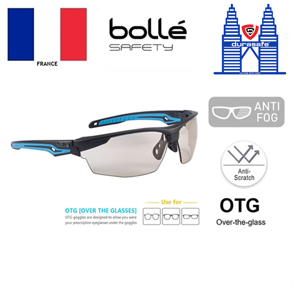 Bolle Safety - Occhiali Di Sicurezza TRYON - Blue Flash