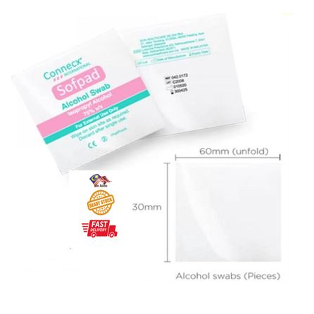 ALCOHOL SWAB PAD SOFPAD - PCS | Shopee Malaysia