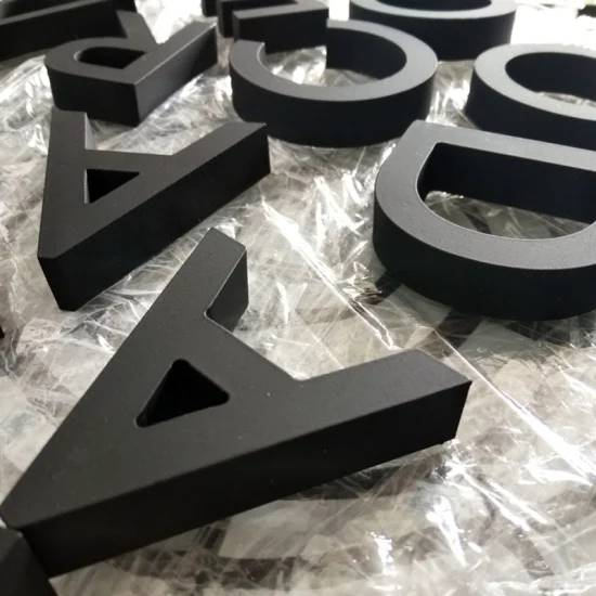 Custom 3D Wording Size 10cm high Foamex PVC Board Logo Indoor