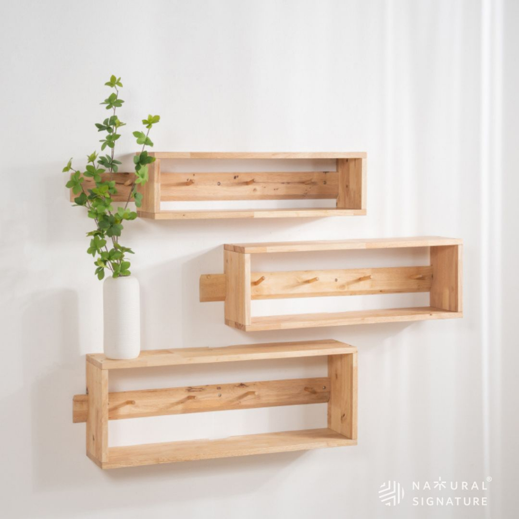 Natural Signature 4644 Fancy Rectangular Box/Wall rack/魔幻长盒3件组 /墙上挂架 ...