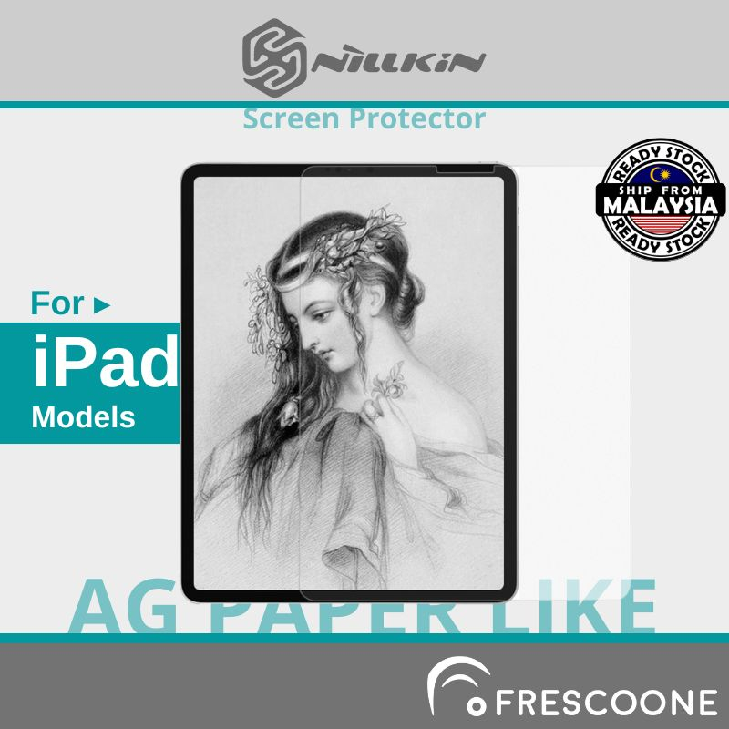 Nillkin Antiglare AG paper-like screen protector for Apple iPad Pro 12.9  (2022), Apple iPad Pro