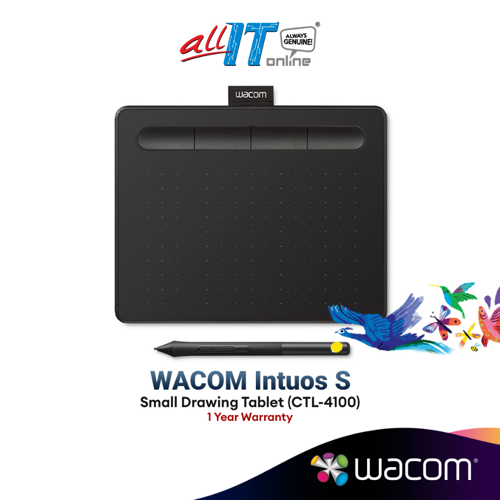Intuos S Drawing Tablet (CTL4100/K0CX) Student & Designer