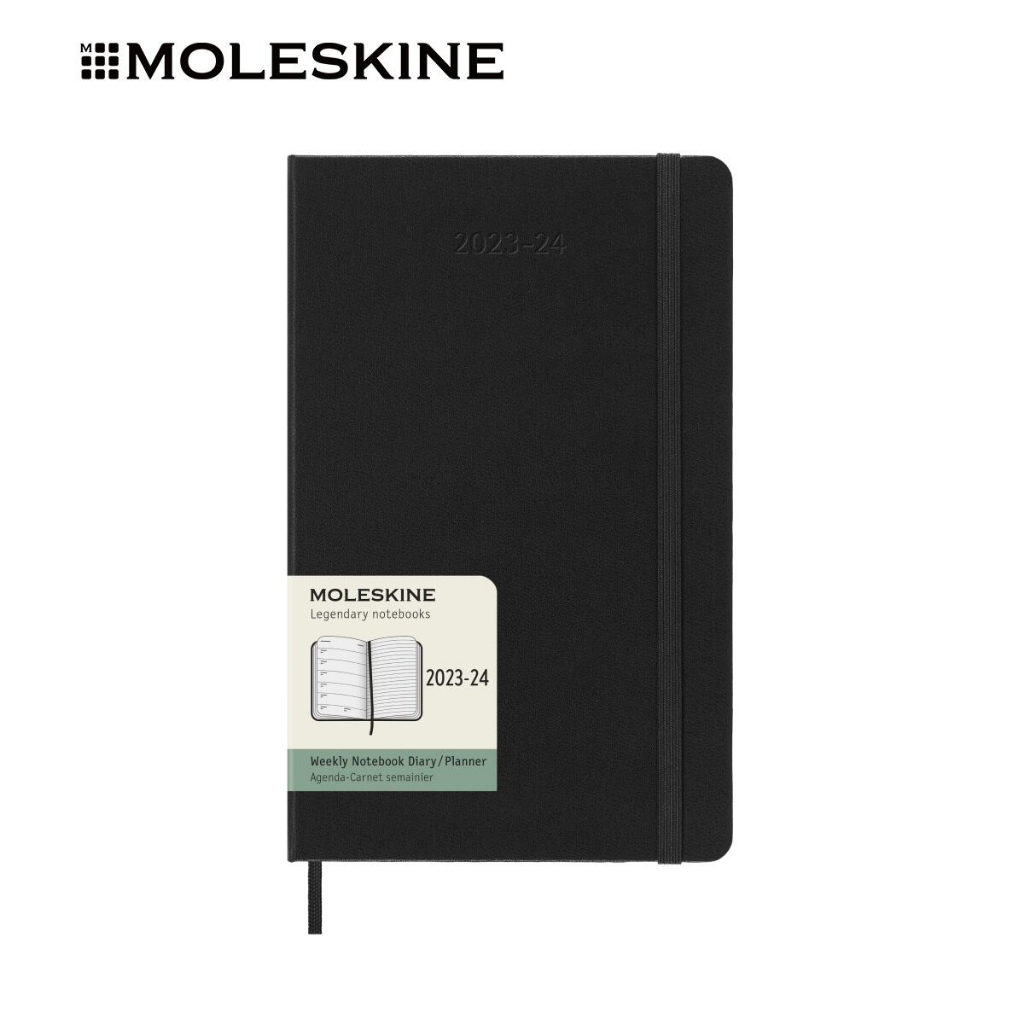 Moleskine 20242025 18M Weekly Classic Planner Hard Cover Shopee Malaysia