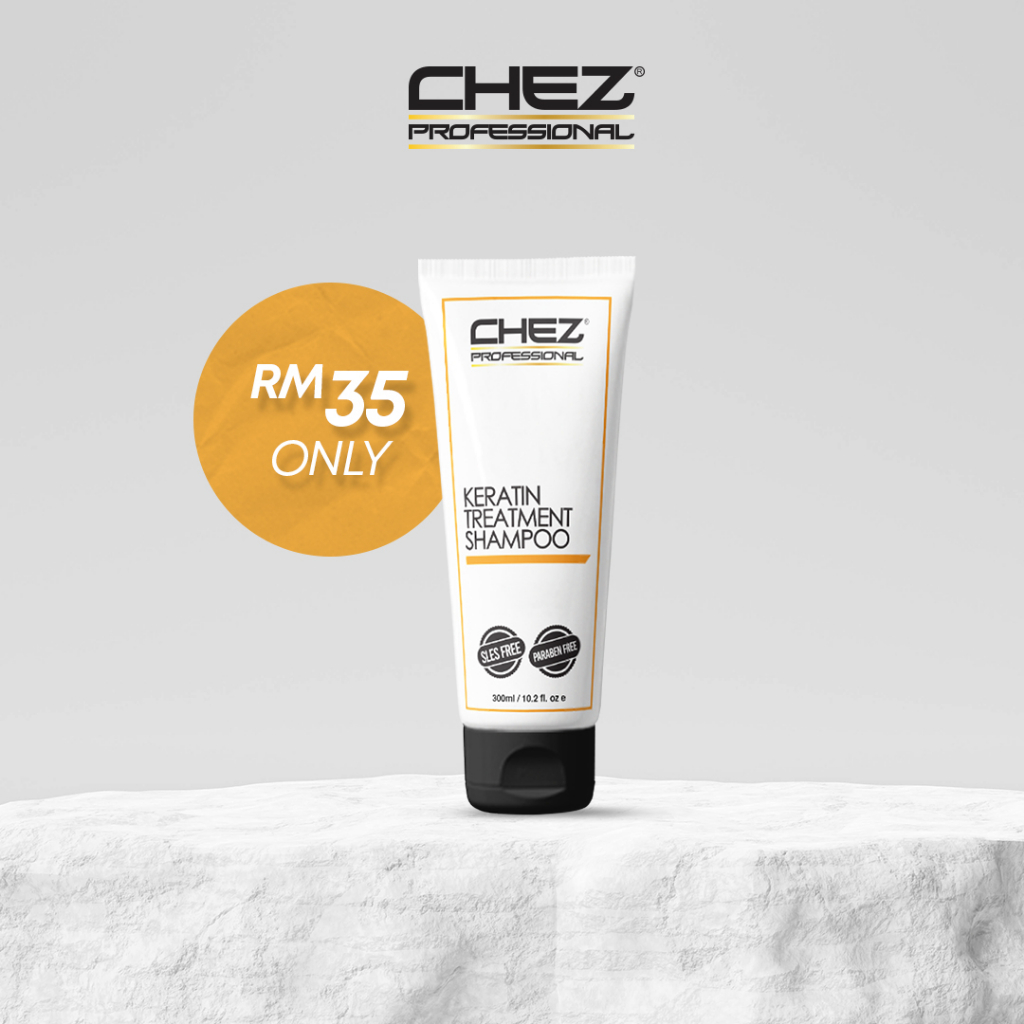[HQ] Chez Professional Keratin Treatment Shampoo ( Shampoo rawatan