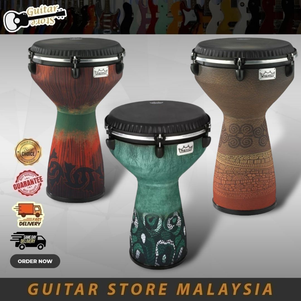 Remo Flareout Djembe Drum 13 MADE USA Shopee Malaysia