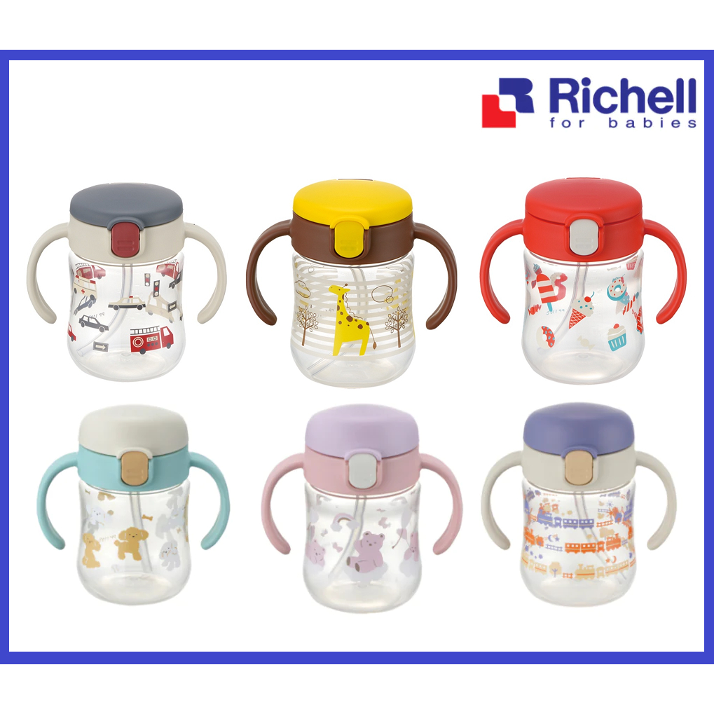 Richell TLI Straw Cup Mini